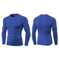 thumbnail image 6 of 6588 Quick Men's Athletic Long Sleeve Shirts - Moisture-Wicking Workout T-Shirt Running Tops - Enhance Your Performance with Comfort, 6 of 7