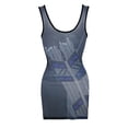 thumbnail image 3 of Hawkeye Costume Women's Mesh Back Dress-2XLarge, 3 of 5