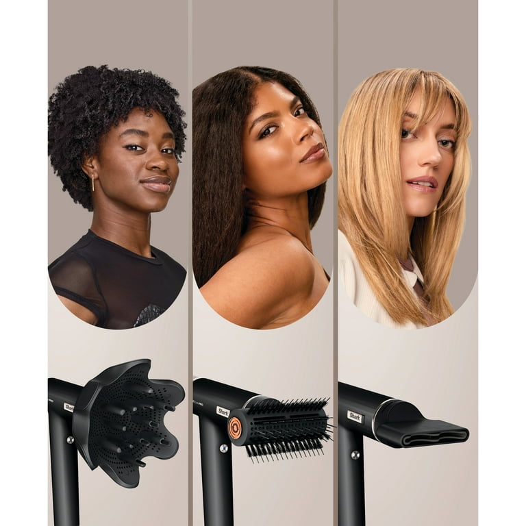 Shark SpeedStyle Pro Hair Dryer, Scalp Shield, IQ Speed, Curly
