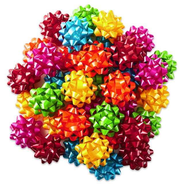 Surtido de lazos de regalo Hallmark Bright, 36 lazos para todas las ocasiones Hallmark NA