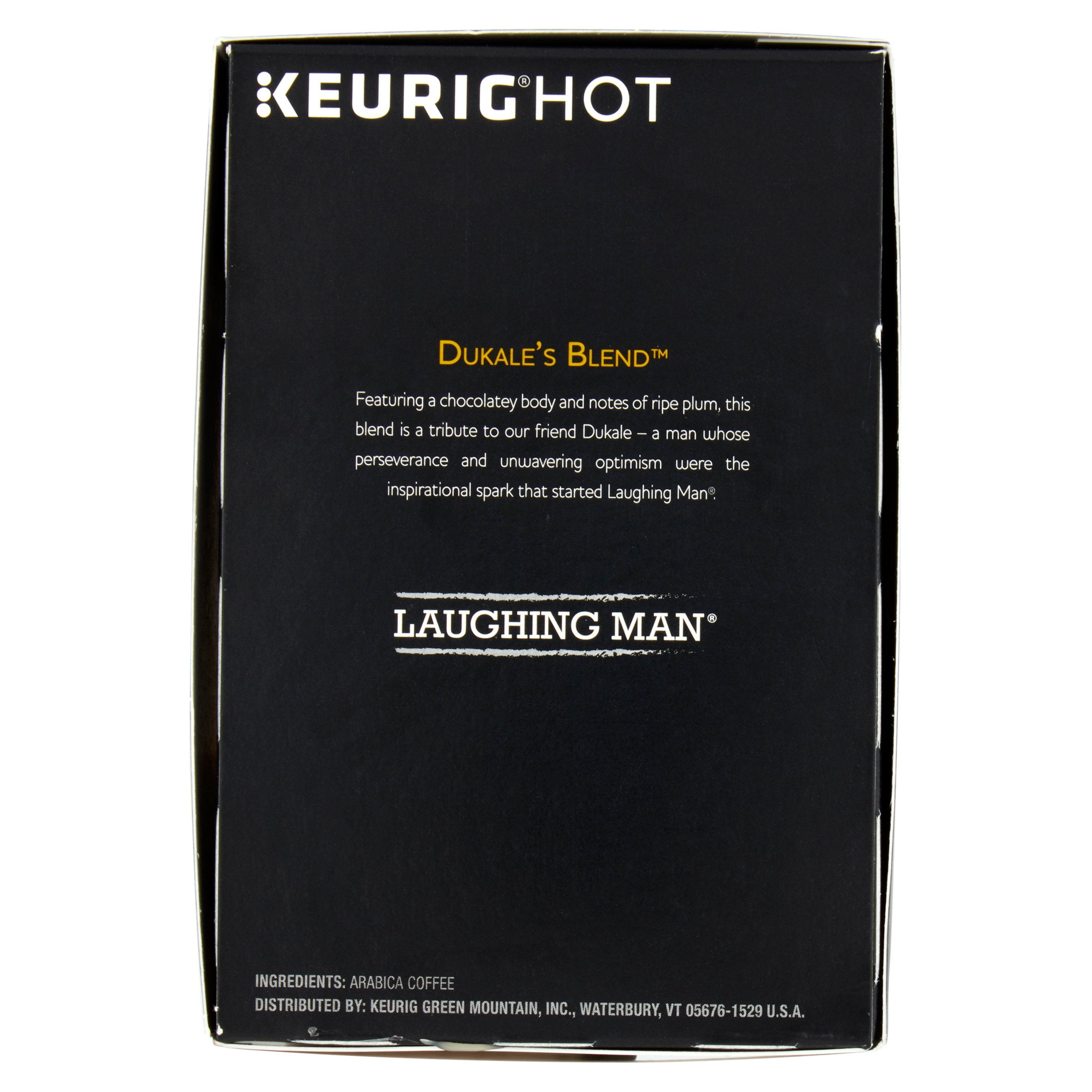 Laughing Man Keurig Hot Dukales Blend Medium Roast Coffee K Cup Pods 45 Oz 16 Count Laughing Man Keurig Hot Dukales Blend Medium Roast Coffee K Cup Pods 45 Oz 16 Count
