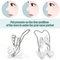 thumbnail image 6 of Transparent Silicone Nose Shaper Lifter Clip for Daily Nose Reshaping and Contouring, 6 of 9