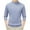 Light Blue Knit Sweaters for Men, variant on WAENQINLA Men's Mock Neck Sweaters Classic Fit Business Work Knitted Tops Winter Casual Warm Long Sleeve Pullover Basic Sweater Dark Blue M