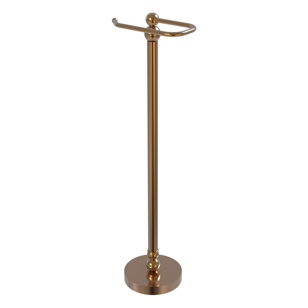 Bolero Collection Free Standing Toilet Tissue Stand in Brushed Bronze
