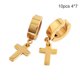 thumbnail image 3 of 5 pares de pendientes cruzados, ligeros, fáciles de llevar, estilo coreano, pendientes de gota, Clip para oreja, fiestas de Navidad, Día de San Ropa, zapatos y accesorios Miscelánea tipo 6 Sonducket AP009692-06B, 3 of 6