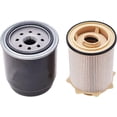thumbnail image 3 of OTTULUR 68197867AA 68157291AA Diesel Fuel Filter Water Separator Set Replacement for 2013-2018 Ram 2500 3500 4500 5500 6.7L Cummins Diesel Engine, 3 of 6
