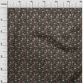 thumbnail image 3 of oneOone Cotton Cambric Dark Peach Fabric Floral Sewing Fabric By The Yard Printed Diy Clothing Sewing Supplies 42 Inch Wide, 3 of 4