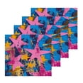 thumbnail image 2 of BZSMCE Towel Cotton Face Towel Soft Hand Towels Fashion Retro Star Spectrum Pattern, 2 of 9