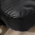 thumbnail image 4 of OctoRose Full Size 3 Side Zipper Premium Upholstery Faux Leather Black Futon Cover Sofa Day Bed Mattress Cover (FauxLeather-Black), 4 of 4