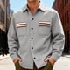 thumbnail image 4 of Ceisia Men's Classic Collar Functional Pockets Casual Gift Style Jacket - Polyester for Daily & Outdoor Wear, 4 of 5