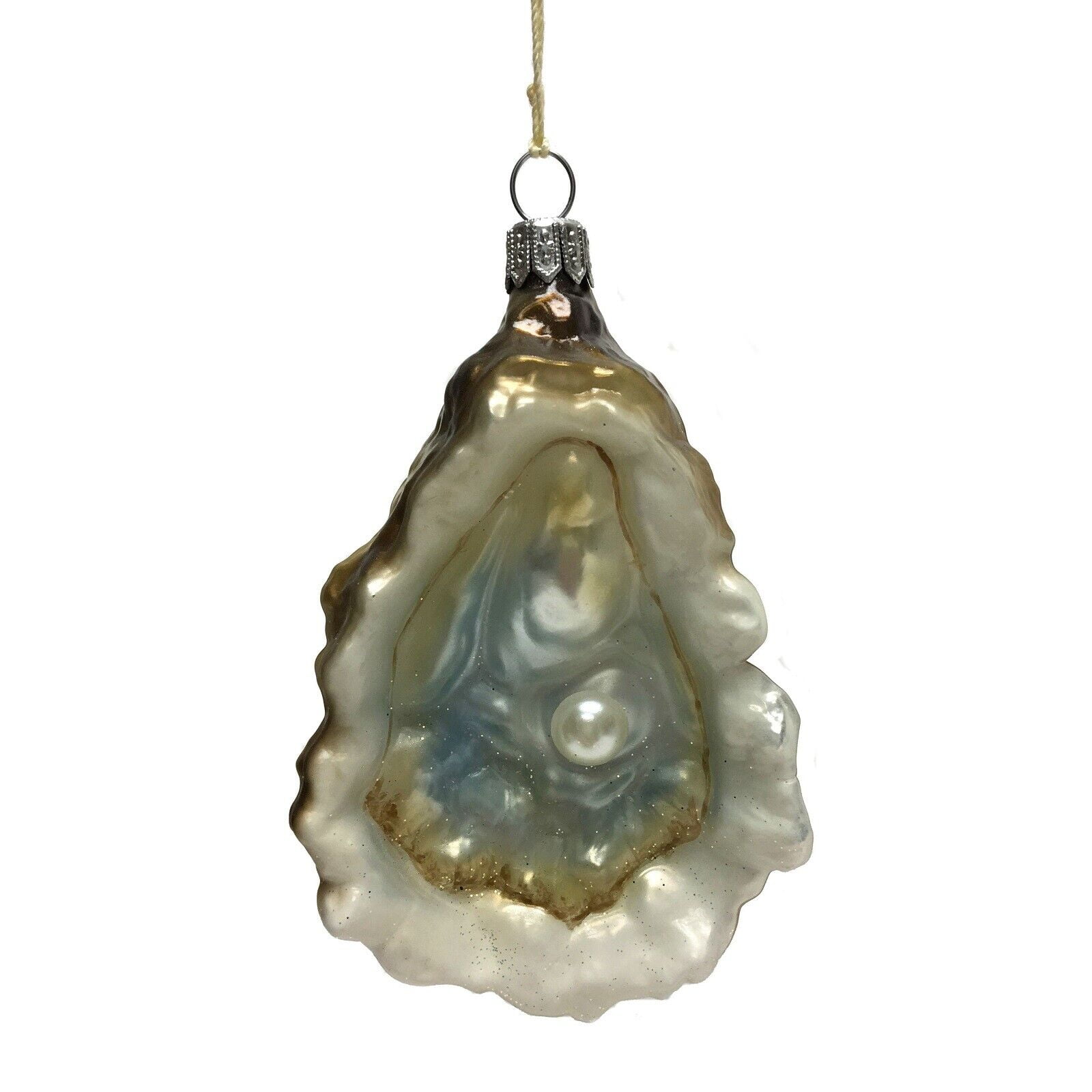 Pinnacle Peak Oyster with Pearl Ornament - Thumbnail 3
