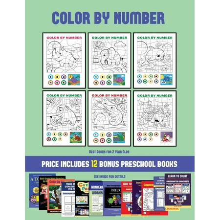 Best Books for 2 Year Olds (Color by Number) : 20 printable color by number worksheets for preschool/kindergarten children. The price of this book includes 12 printable PDF kindergarten/preschool (Best Moisturizer For 20 Year Olds)