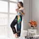 thumbnail image 5 of Balery Starry Sky Moon Wolf Leader Pantalones de pijama para mujer, pijamas ultraligeros, pantalones de estar por casa-Medium, 5 of 6