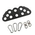 thumbnail image 1 of Barra de con orificios múltiples para ejercicios en el gimnasio en casa, accesorios de placa separadora para máquina de poleas con cable, 1 of 8