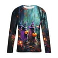 thumbnail image 5 of Blusas y camisas de manga larga con cuello redondo, moda casual para hombre, estampado deportivo, blusas de manga larga con cuello redondo, camisas para hombre, blusa de poliéster, 5 of 5