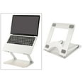 thumbnail image 4 of Soporte para ordenador portátil de aleación de aluminio ajustable soporte plegable Universal para portátiles de hasta 19 pulgadas, 4 of 8