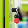 thumbnail image 5 of STRANDCHIC 50Pcs Colored Key Tags Numbered Id Tags Red for Hotel Check-in, 5 of 5