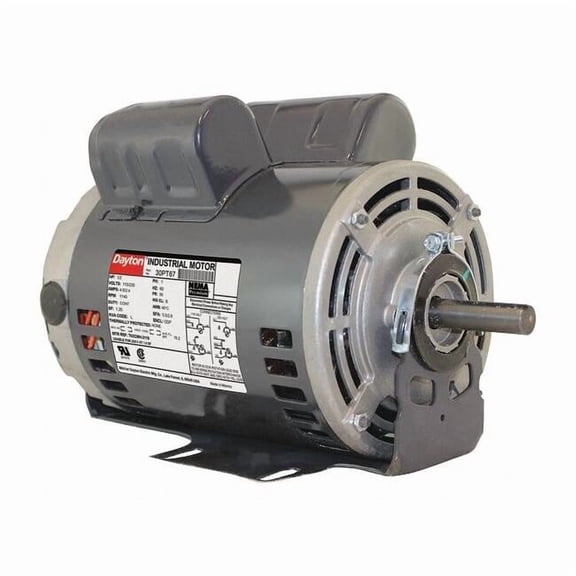 Dayton GP Motor,1/2 HP,1,140 RPM,115/230V AC,56 30PT67