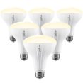 thumbnail image 1 of Bombilla inteligente Sengled Zigbee BR30, luz de inundación regulable, 2700 K, paquete de 6, 1 of 6