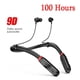 thumbnail image 3 of Auriculares con banda l cuello Bluetooth 5.0 con 100 horas de tiempo de reproducción, micrófono con supresión de ruido 1000 mAh Negro SM SunniMix auriculares bluetooth, 3 of 8