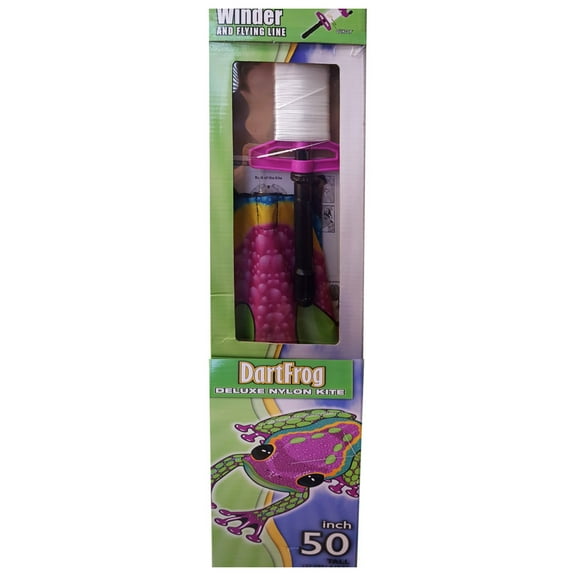 Dart Frog Rainforest Kite Deluxe Nylon 50"