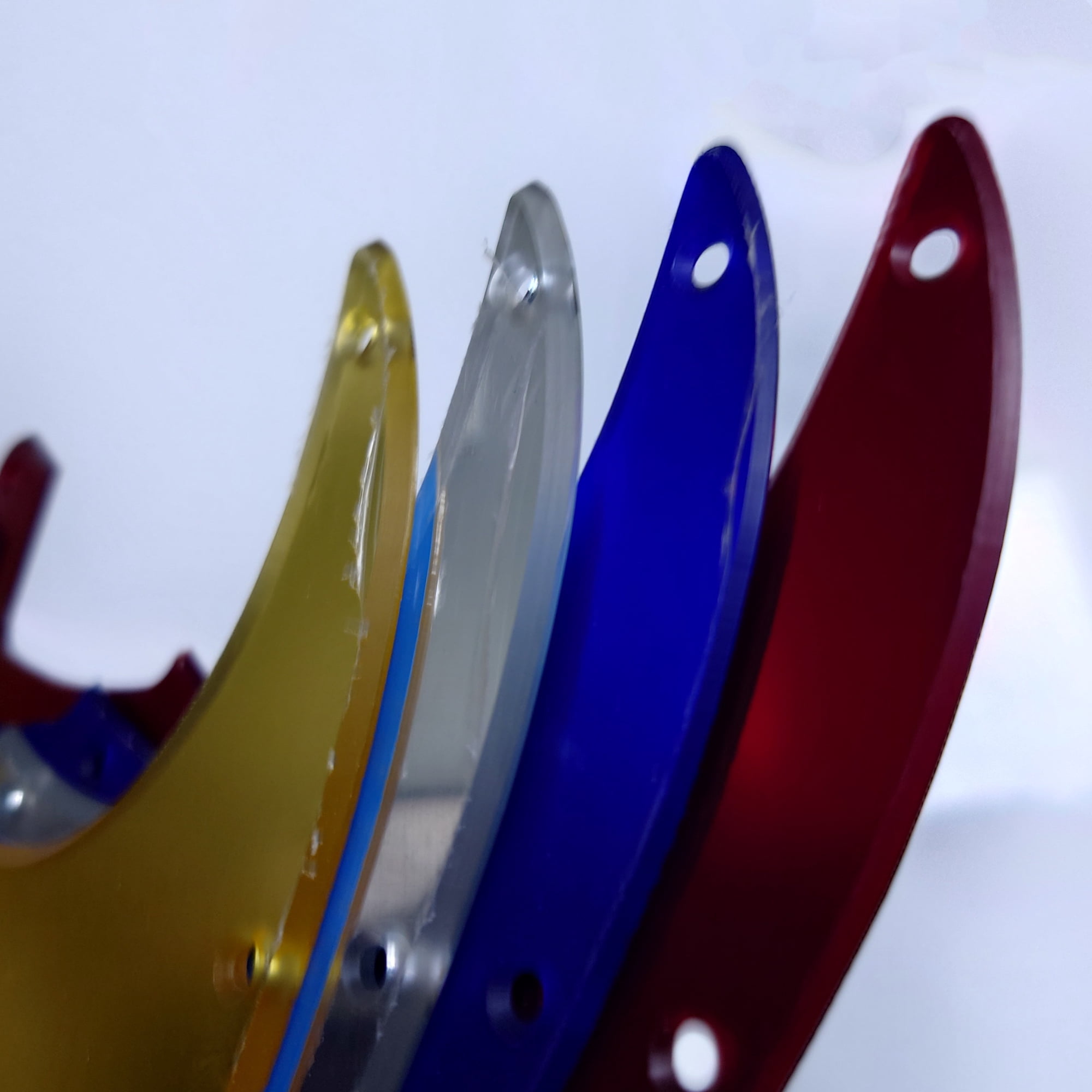 Custom Electric Guitar Pickguard For FD 11 Hole SSS Mirrors Pickguard Replacement parts 4 colours availab