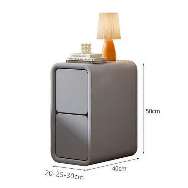 Drawer Nordic Nightstand Modern Minimalist White Organizer Bedside Table Solid Storage Simple Mesitas De Noche Home Furniture My Lux Decor Round