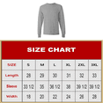thumbnail image 2 of Gildan Long Sleeve Crew Neck T-Shirt for Men, Comfortable Heavy Cotton Sport Grey Tee, M, 9 Pack, 2 of 7