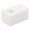 Gold / A / 2000 Count, variant on Luxenap Rectangle Silver Letter X White Paper Linen-Feel Guest Towel / Napkin - Air Laid, Sans Serif Font - 15 3/4" x 8" - 2000 count box
