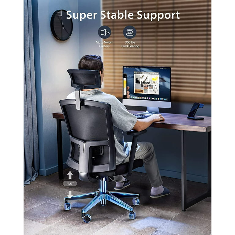 SIDIZ T80 Adjustable Ergonomic Office Chair with Lumbar Support