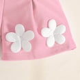 thumbnail image 4 of XZNPDUCQ Toddler Baby Girl Smocked Outfit Ruffle Halter Shirt Flared Pants Set Toddler Bell Bottom Outfit Summer Clothes Playwear Beach Outfits 9-12 Months,Pink, 4 of 9