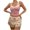 Pink 25006, variant on Sdeycui Women's Cami Pajama Set Cute Print Sleeveless Tank Top Shorts Set Lace Trim Soft Sleepwear