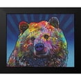 thumbnail image 2 of Dean Russo Collection 14x12 Black Modern Framed Museum Art Print Titled - Grizz, 2 of 5