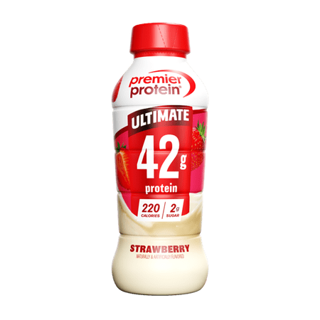 Premier Protein, Ultimate 42g Protein Shake, Strawberry, 14 Fl Oz, 1 Count