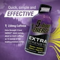 thumbnail image 5 of 5-Hour Energy Shot, Extra Strength Grape, 1.93 Ounce, 12 Count, 5 of 5
