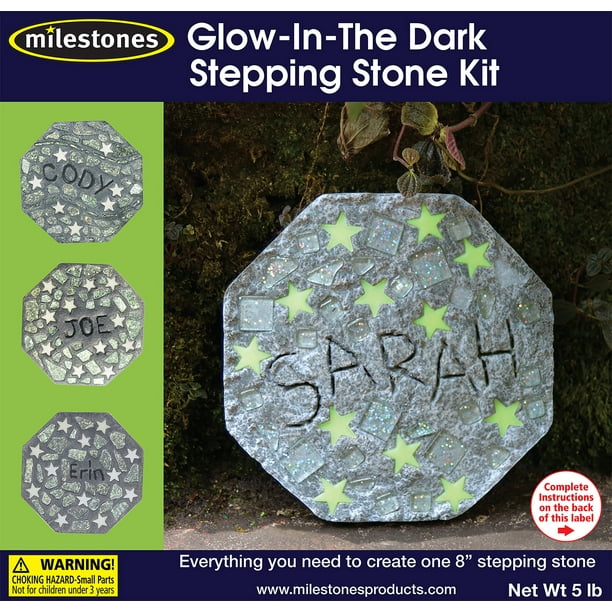 Mosaic Stepping Stone KitGlowInTheDark