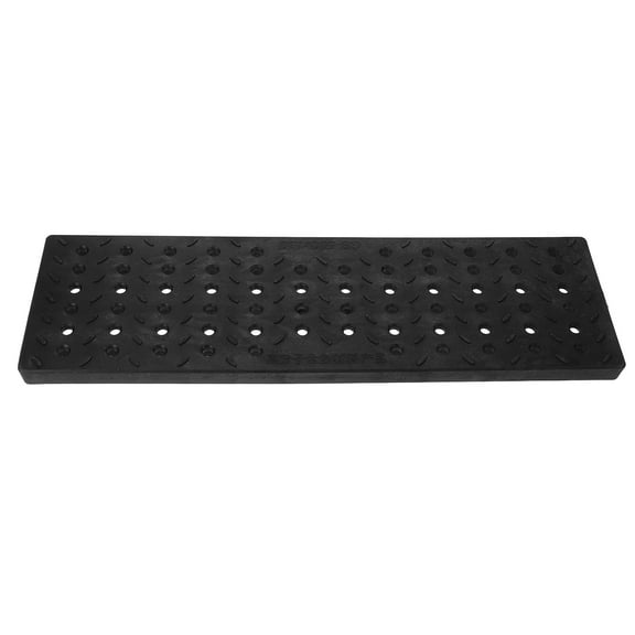 UPGRATOR 1Pcs Black Plastic Drainage Grate for Kitchen Drains Professional Trench Cover 19.65X5.89X0.79In