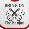 thumbnail image 4 of Inktastic Banjo Music Bluegrass Boys or Girls Baby Bib, 4 of 4