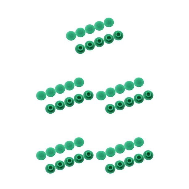 Greeniant 10 Uds. Tornillos hexagonales para bicicleta, tapas de rosca, Kit de pernos y tuercas resistentes al desgaste, componentes de ciclismo para Type2 NO2 Greeniant CBP213006