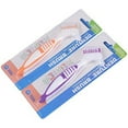thumbnail image 6 of 4Pc Denture Teeth Brush, Easy Grip Handle Double Sided Toothbrushes for Cleaning Dentures and Teeth, 6 of 8