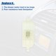 thumbnail image 4 of Reemplazo del Resistor del Motor del Ventilador Unique Bargains 1 Pcs Compatible con Ford Transit Tono Blanco Plateado Verde, 4 of 7