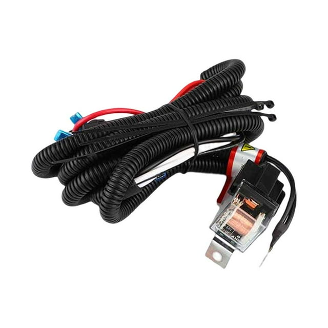 ruzhgo Relay Cable 12V Smooth Copper Solid Wire Harness High Reliability Joint Easy Installation Converter Adapters Horn 12V 24V