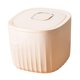 thumbnail image 2 of Cubo de cereales, contenedor de arroz, 11 lb con tapa a presión, lata, frasco hermético, contenedor sellado Beige, 2 of 9