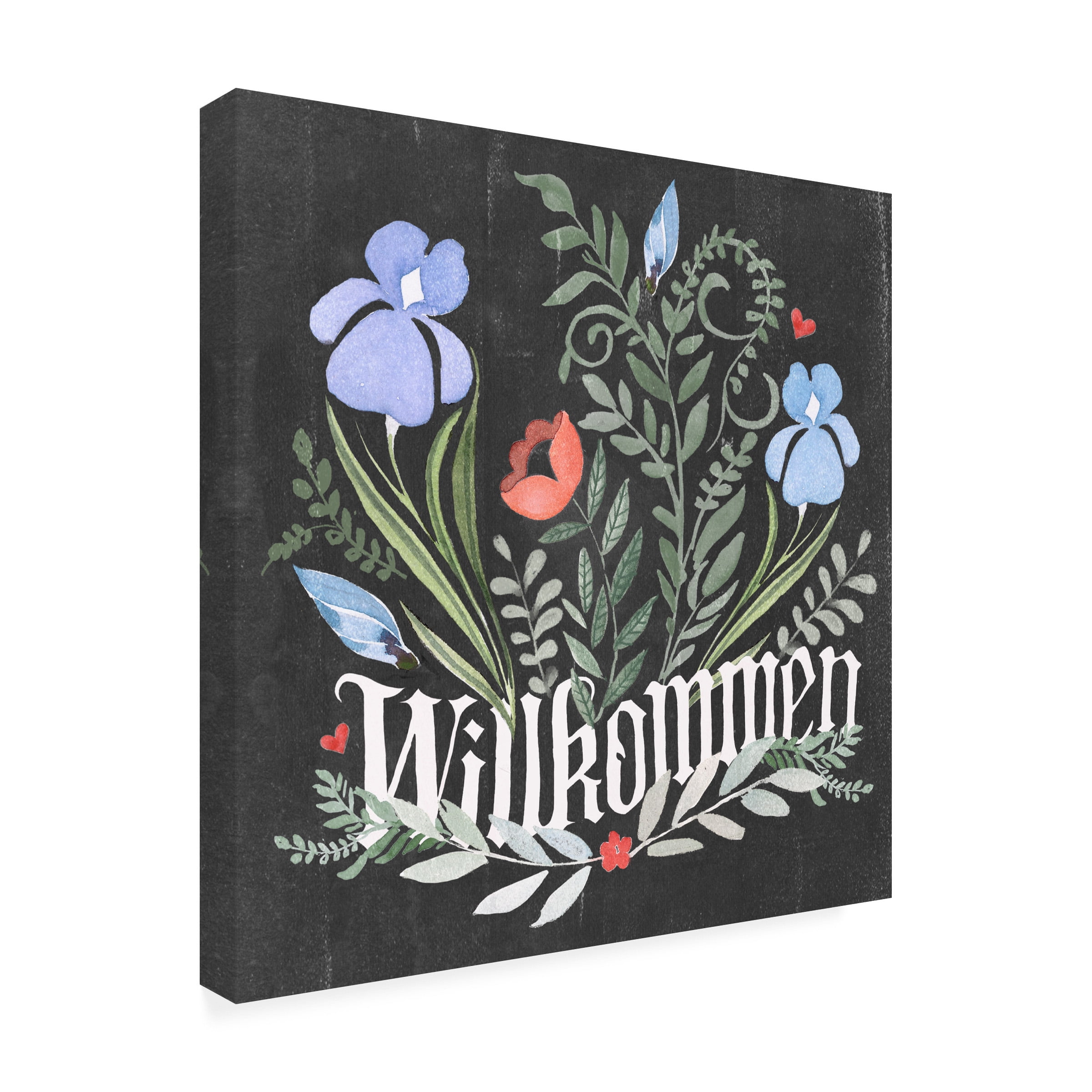 Jennifer Paxton Parker 'Welcome Folk Garden II' Canvas Art