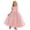 A-Pink198, variant on SONXAHE Little Girl Dress Flower Embroidery Sleeveless Tulle Evening Dress Wedding Party Princess Ball Gown Blue