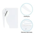thumbnail image 4 of Uxcell Letter Opener Envelope Slitter Mail Slitter Safe Mail Opener White 3 pack, 4 of 5