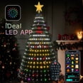 thumbnail image 2 of Christmas Tree Toppers Lights iDeal LED Application Controls DIY Images RGB IC Christmas Waterfall Light String, 2 of 5