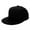Black, variant on Fortune Men Women Baseball Cap Hip-Hop Hat Solid Snapback Sport Hat
