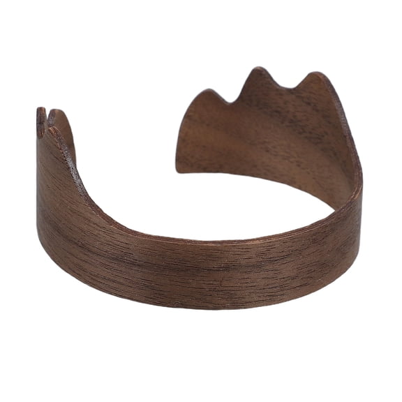 MLINS Wooden Heat Resistant Cup Sleeve for Hot Drinks Anti-Scald Coffee Cup Protector Nonslip Beverage Sleeve Reusable Mug Insulator
