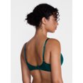 thumbnail image 2 of Joyspun Women's Wirefree Shine Push Up Bra, Sizes S-3XL, 2 of 5